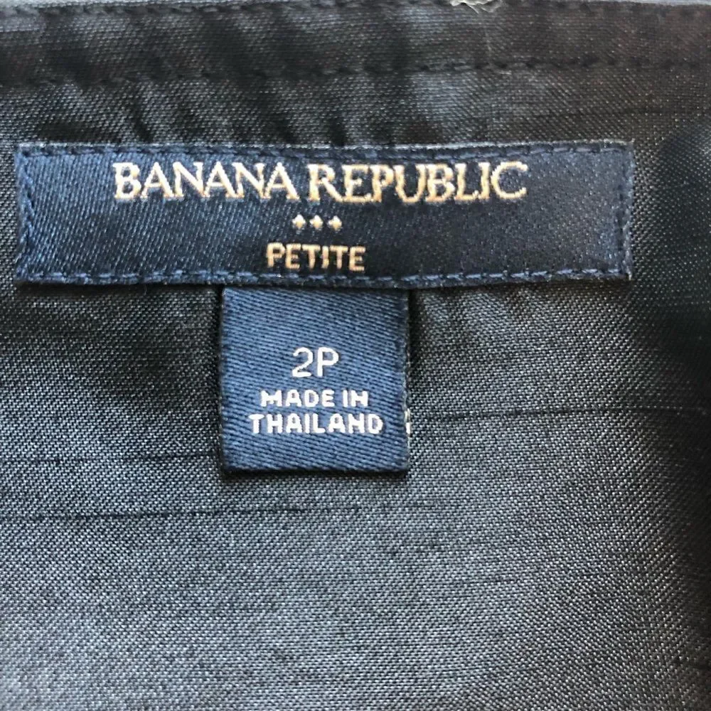 Banana Republic black 2p